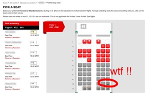 AirAsia Adhoc Seating Allocation policy