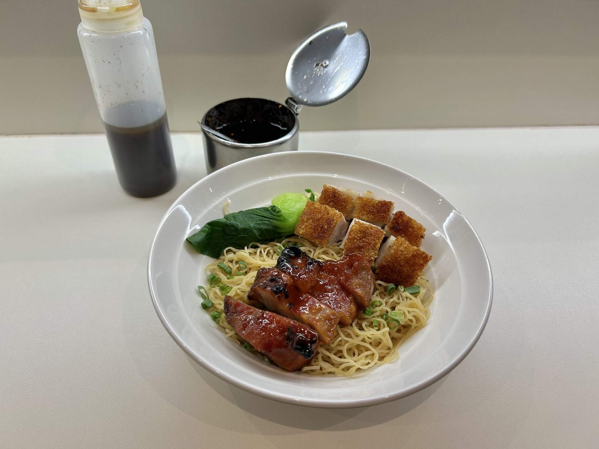 Kwong Kee Char Siu Siu Yoke egg noodle