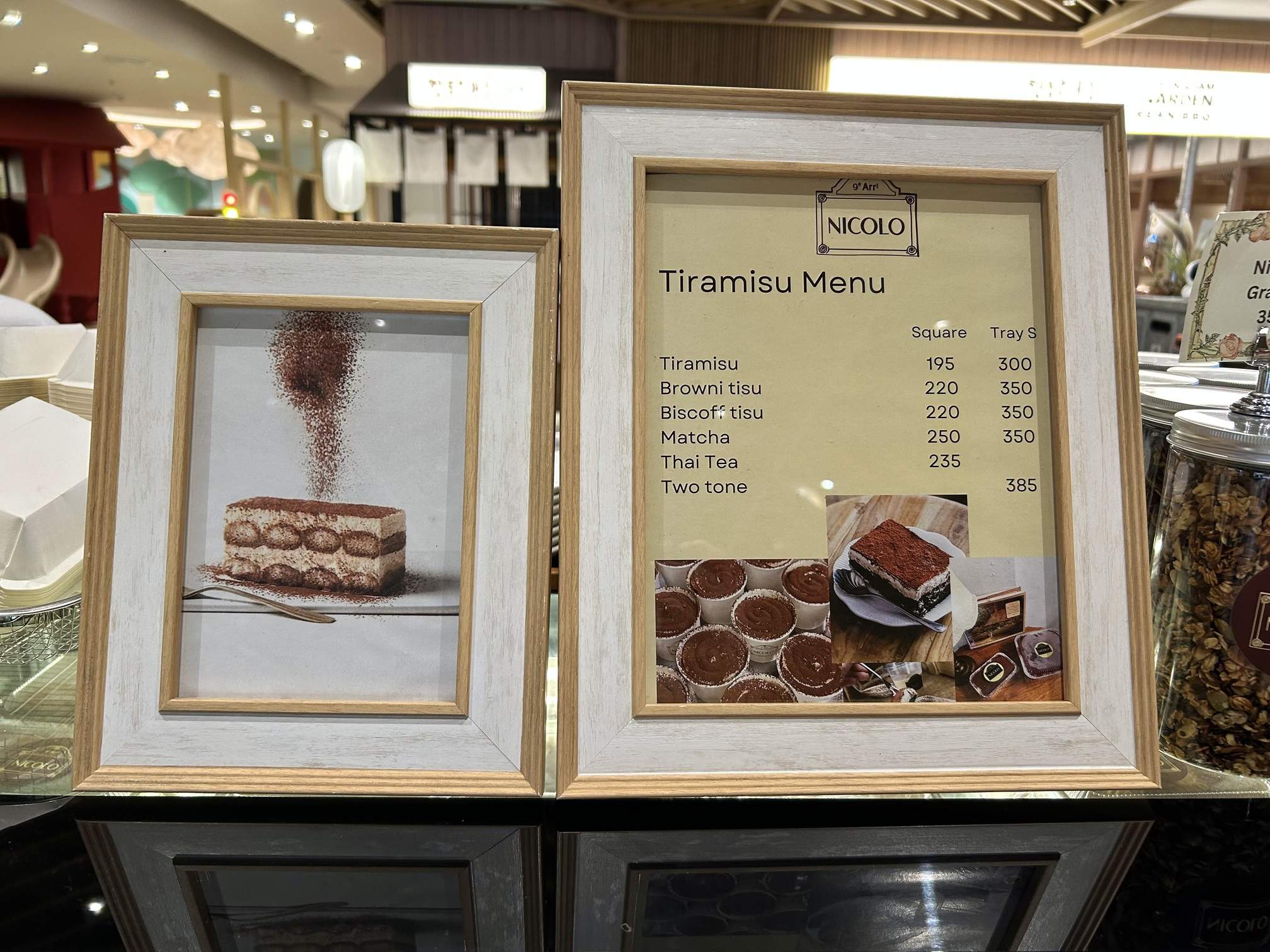 Best tiramisu Bangkok