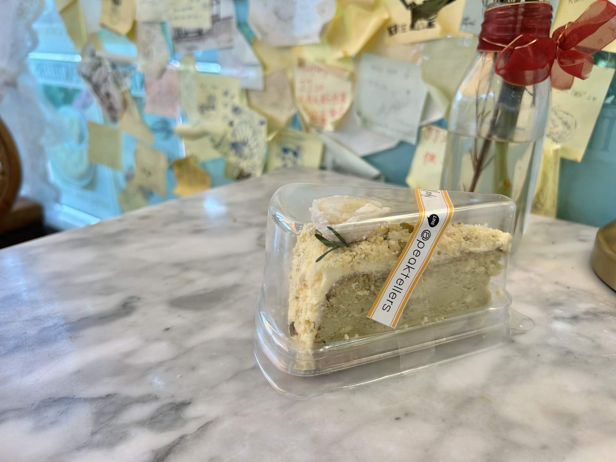 Pistachio Cheesecke Peaktellers Cafe Or Tor Kor