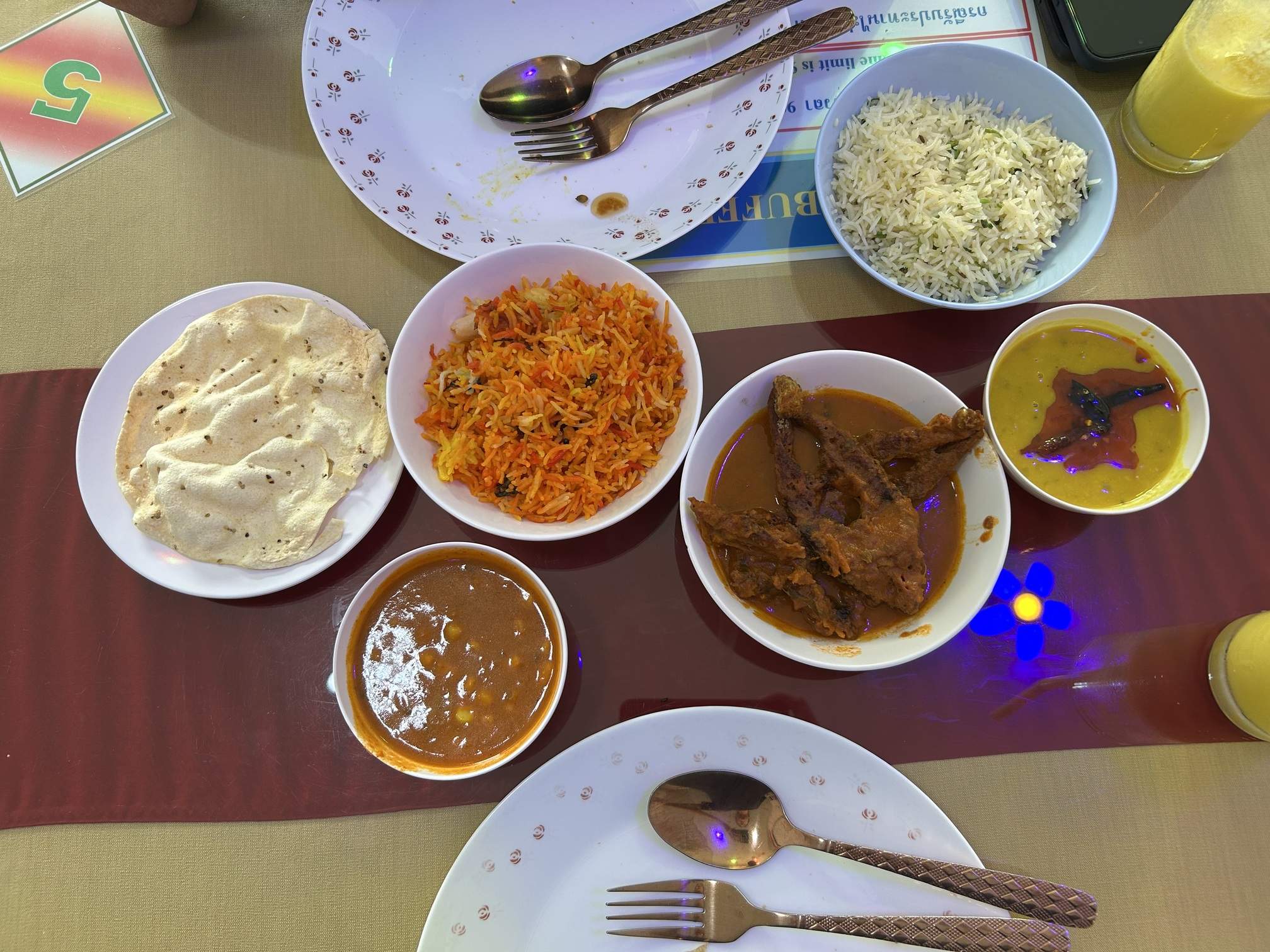 Affordable Indian Buffer Restaurant Bangkok